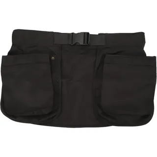Servierschürze Mit Kunststoffschnalle Und Mehreren Taschen Für Damen Und Herren – Schwarz
