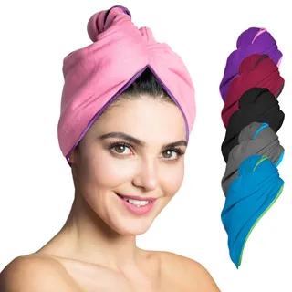 Fit-Flip Haarturban Mikrofaser schnelltrocknend und saugstark