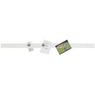 EICHNER 10er-Pack Magnetleisten 100 cm weiß weiß