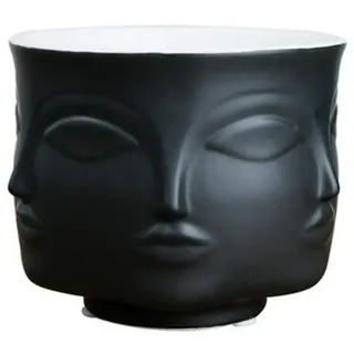 Moderne Keramik-Blumenpot Vase Dora Maar Musa Jonathan Adler Dekorationsleiter Figure Design - Schwarz