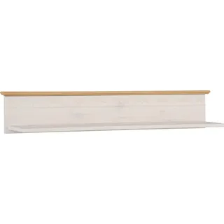 OTTO home Wandregal Indra, aus massiver Kiefer, 120 cm breit weiß