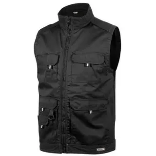 Sommerweste, SCHWARZ, Gr. 4XL