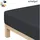 Mako-Jersey 140 x 200 - 160 x 200 cm titan