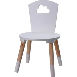 KidCollection Kinderstuhl Wadiga 32 x 32 x 50 cm Holz weiß