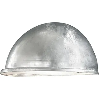 Konstsmide Außenwandleuchte galvanisierter Stahl 13,5 cm inkl. Bewegungsmelder silber