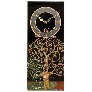 Goebel Wanduhr Uhr - Gustav Klimt " Lebensbaum " Glas