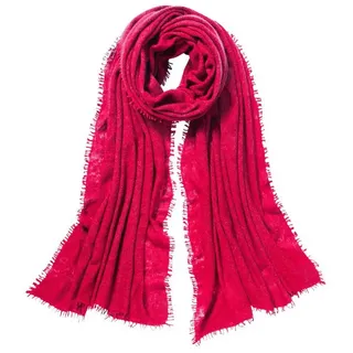 Himalaya Clothing Wollschal Hochwertiger Kaschmir Schal Damen aus edler Merino-Kaschmirmischung, Zeitlos eleganter Damen Schal mit weicher Haptik rosa