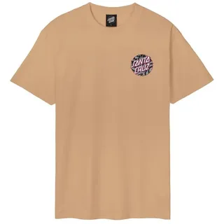 Santa Cruz T-Shirt T-Shirt Santa Cruz Vivid Slick Dot braun M (48/50)