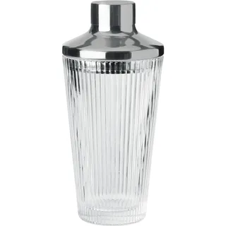Stelton Pilastro Cocktail Shaker 400 ml Edelstahl Silikon Glas