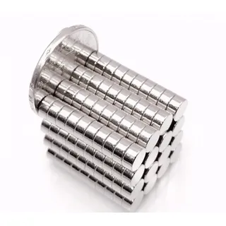 Neodym Magnete nach Wahl - Größe und Stückzahl wählbar - Starke Super Magnete (6x3mm 100 Stück) Sehr starke Magnete für Glas-Magnetboards, Magnettafel, Whiteboard, Tafel, Pinnwand, Kühlschrank