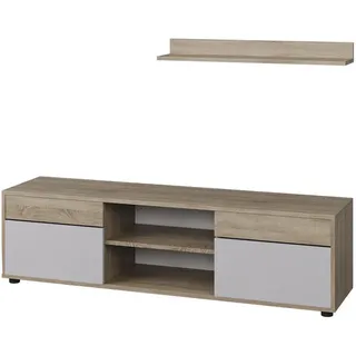 Vicco Wohnwand, Berno (139.80 x 35.40 x 38.90 cm,
