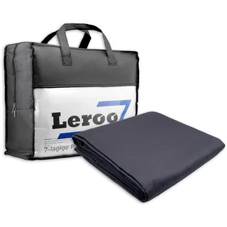 Leroo® Baumwollbezug für Original 135 x 200 cm Gewichtsdecke, Wendebezug aus 100% Baumwolle für eine erholsame Nacht, Ersatzbezug für Therapiedecke