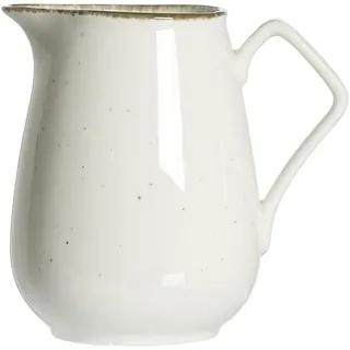 Ritzenhoff & Breker Krug Casa, 800 ml, Servierkrug im Vintage-Look, Mix & Match-Geschirr, Spülmaschinenfest & Mikrowellengeeignet, Porzellan, Creme