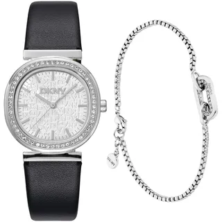 DKNY Evening Watch Set Leder 30 mm DK1L083L0015