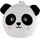 Puckator Plüsch Panda Reisekissen 40 30 cm Mehrfarbig