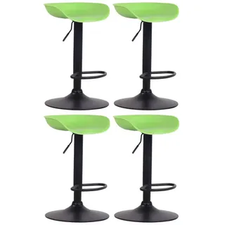CLP Barhocker Anaheim 4er Set höhenverstellbar drehbar  grün