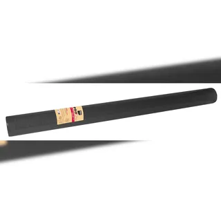 Pronappe R485034I 4x Papiertischdecke auf Rolle mit Damastprägung - 50x1,18m - Schwarz