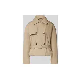 Trenchcoat aus Baumwoll-Mix, Sand, XL