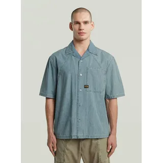 G-Star Langarmhemd Blau L