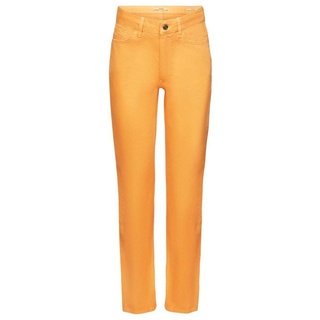 Esprit Mom-Jeans Twillhose im Mom Fit orange 31/28Esprit