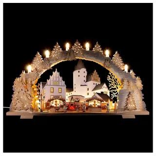 Tietze Erzgebirgsdesign Schwibbogen Schwibbogen Schlossweihnacht Schwarzenberg (72x43cm) von Tietze Erzgeb