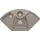 44,5 cm rechts Einbauspüle Timber/Keramik Excenterbetätigung 1075 x 600 mm