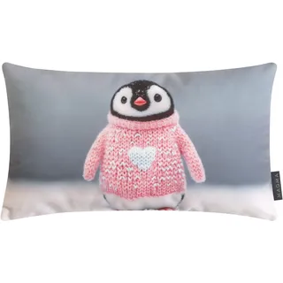 Kissen PINGUIN (BHT 50x30x8 cm) - bunt - BHT 50x30x8 cm