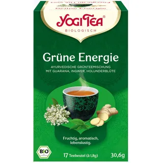 Yogi Tea Grüne Energie Teebeutel 17 x 1,8 g