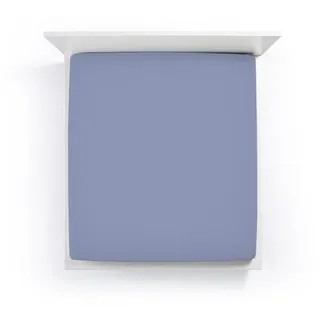 Bella Donna Spannbettlaken Bella Donna Baumwolle-Jersey-Elasthan 120 x 200 - 130 x 220 cm grau