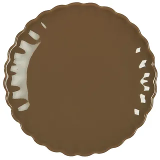 ib laursen Teller Mynte, Ø 19,5 cm, Ø 19,5 cm, Hazelnut