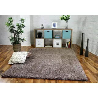 Snapstyle Hochflor-Teppich Luxus Hochflor Langflor Teppich Milano, Rechteckig, Höhe: 43 mm rosa 200 cm x 300 cm x 43 mm