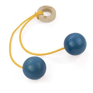 Celebration klick Klack Kugeln aus Holz orange oder blau