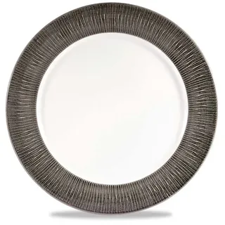 Churchill Super Vitrified Bambus Spinwash Dämmerung Teller Flach 21cm, 12 Stück
