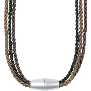 Raffhalter / Gardinen-Accessoire / Vorhangdekoration ARENELLA mit Spannweite 65cm (schwarz-braun)