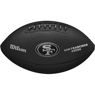 Wilson Football NFL TEAM METALLIC PREMIERE Official Size schwarz