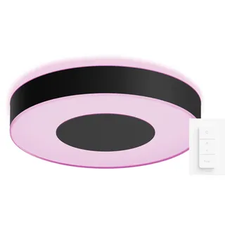 Philips Hue Infuse L Deckenleuchte White & Color Schwarz + Dimmer