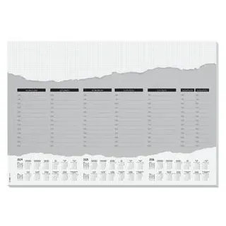 Sigel Schreibtischunterlage »Weekly Planner« weiß, 59.4x42 cm