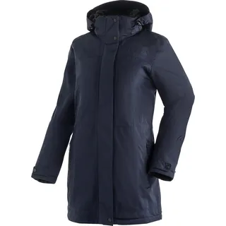 Funktionsjacke MAIER SPORTS "Lisa 2" Gr. 40, blau (dunkelblau) Damen Jacken Sportjacken Outdoor-Mantel mit vollem Wetterschutz
