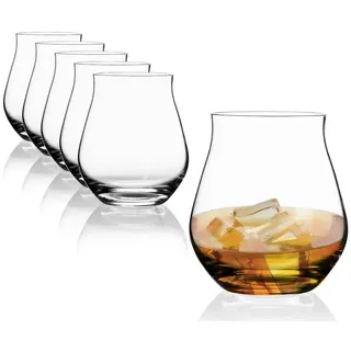 SAHM Gläser-Set Rum Gläser 6er Set - Sensorik Rumglas, Sensorik Glas, 100% recycelbar