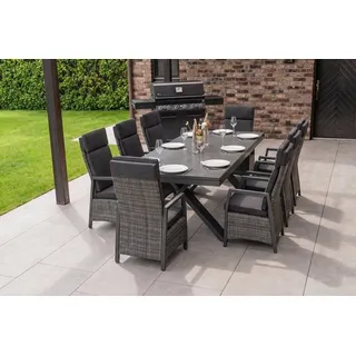 Hartman Garten-Essgruppe Lunar grau