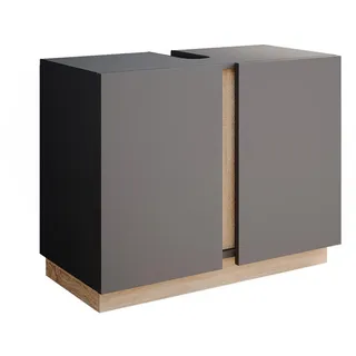 Vicco Waschbeckenunterschrank Gloria, x 55.5 cm mit 2 Türen