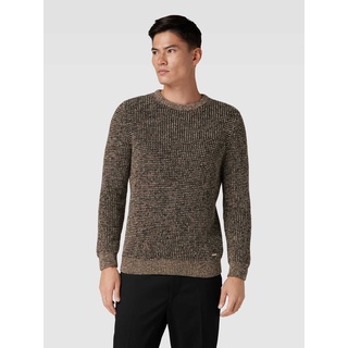 Pullover aus Baumwolle, Hellbraun, L