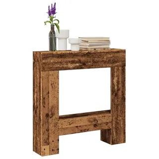 vidaXL Kaminumbauschrank 81 x 18 x 82 cm Braun