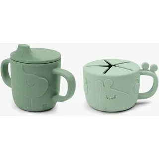 Done by Deer Peekaboo Snack & Trinkbecher-Set Deer Friends,