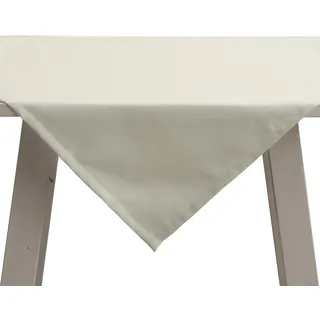 Pichler Tischwäsche Panama Mitteldecke 100x100 cm | perle - grau