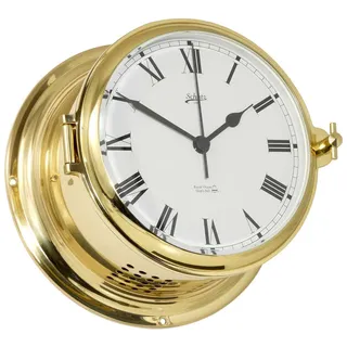 Delite 480CS Schatz Royal Glasenuhr Quarz römisch Messing B x H: 180 mm x 93 mm
