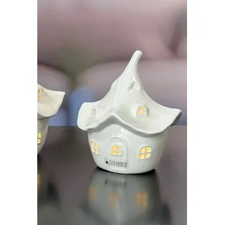 Tiziano Lichthaus 15,5 cm LED Creme-weiß