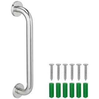 Relaxdays Haltegriff Edelstahl belastbar bis 200 kg Silber