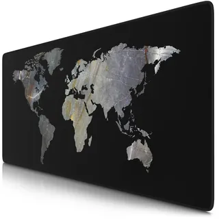 CSL Gaming Mauspad XXL Marmor Schwarz
