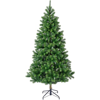 Lumineo Weihnachtsbaum, PVC-Metall, Verde, Dia132-H240cm